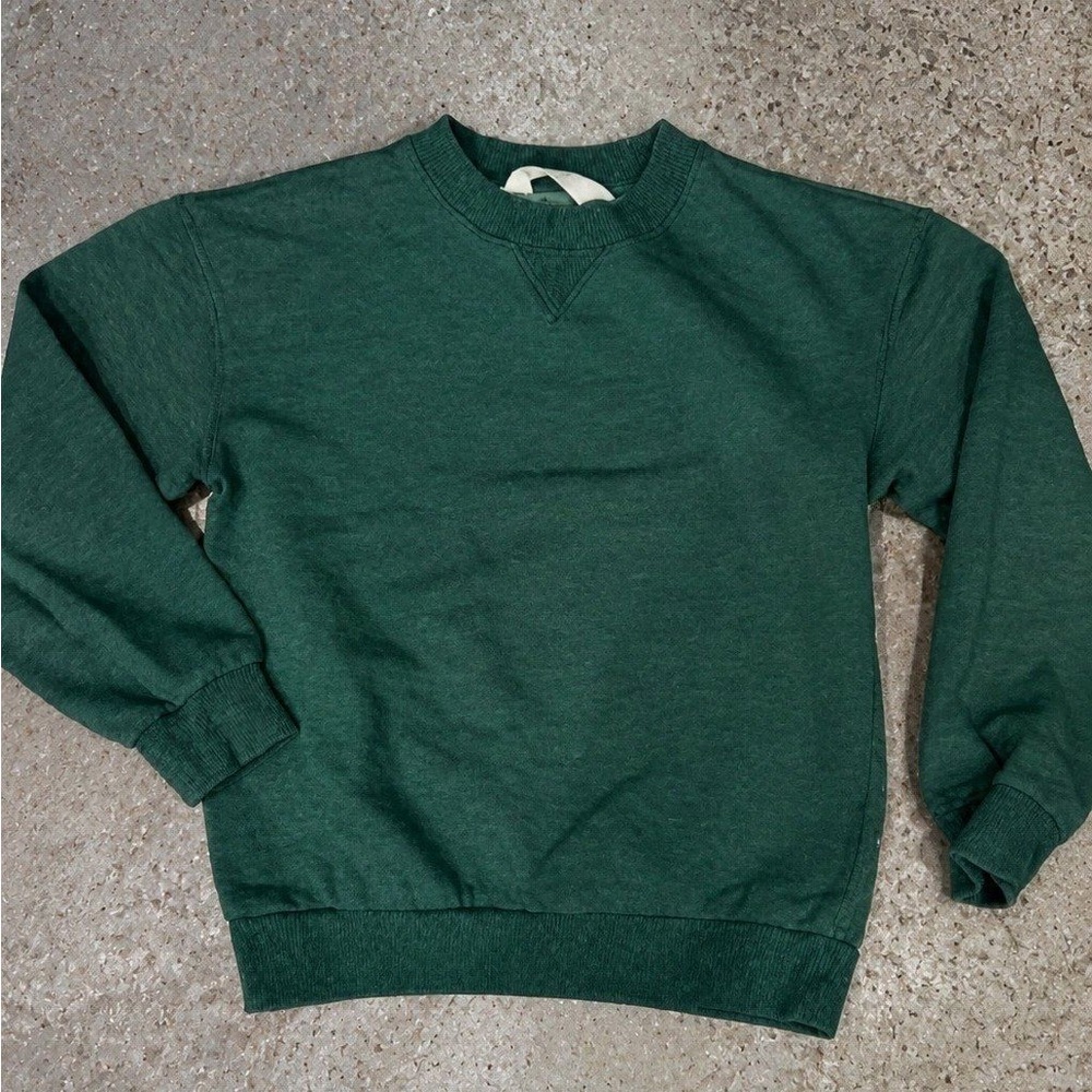 H&M Men's Forest Green Crewneck Sweater